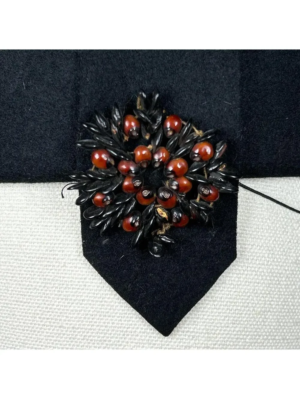 Vintage 1953–1957 Merrimac “New York Creations” Pillbox Hat.